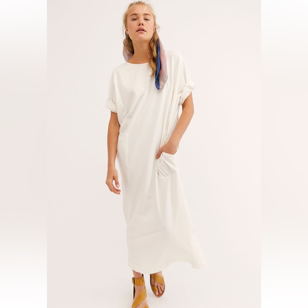 Free People, FP Beach, Palm Springs midi dress with pockets